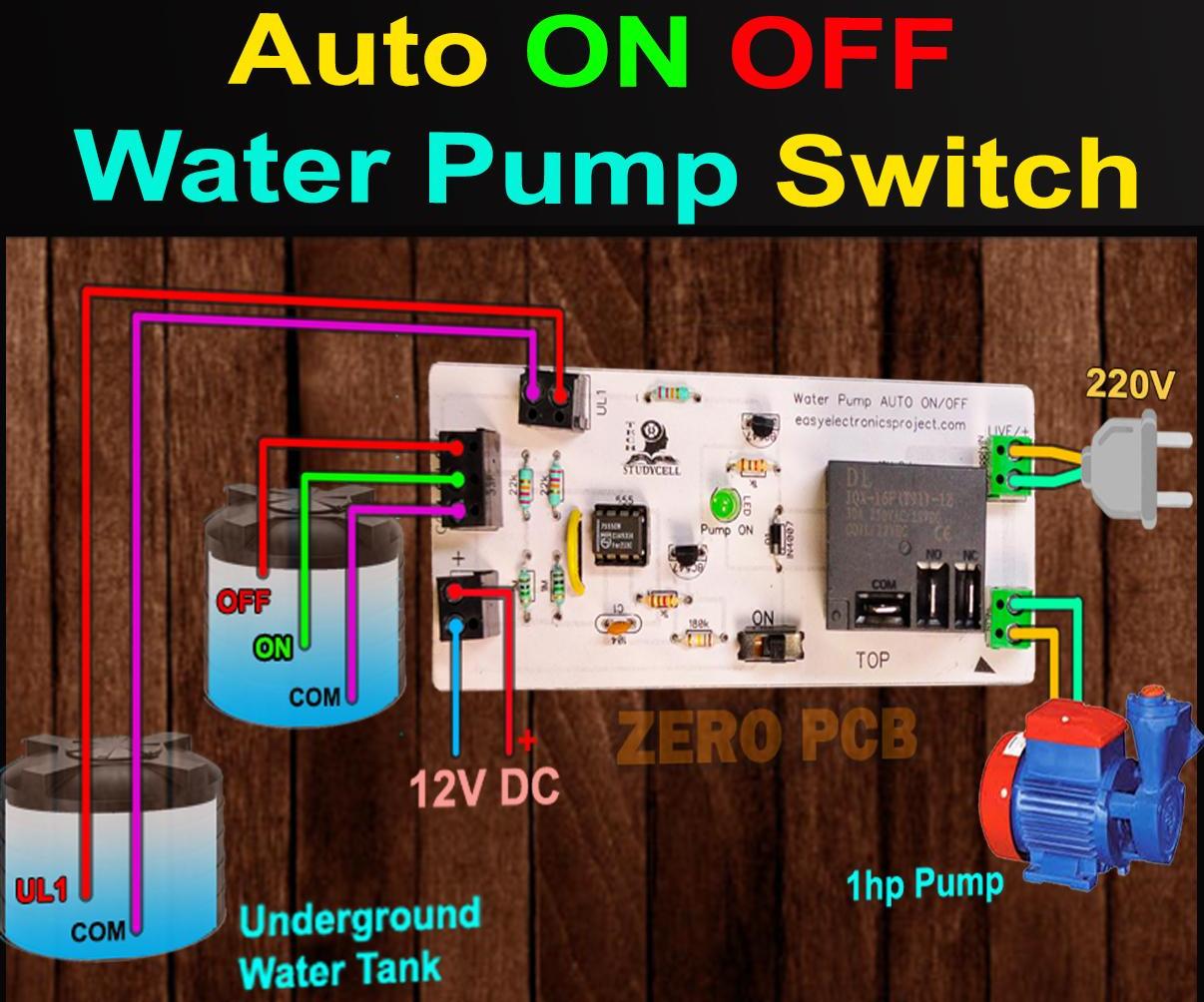 Automatic Water Level Controller for Submersible Pump and Overhead Tank ...
