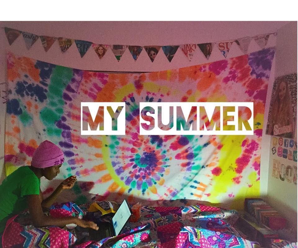 diy tie dye tapestry DIY Project DIY Project Image