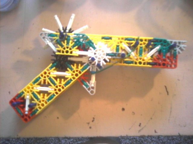 "gunzo the great" knex semi-automatic rubber band gun DIY Project DIY Project Image