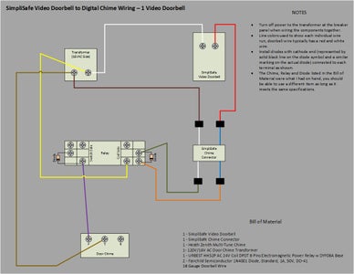 Simplisafe Doorbell Wiring Diagram