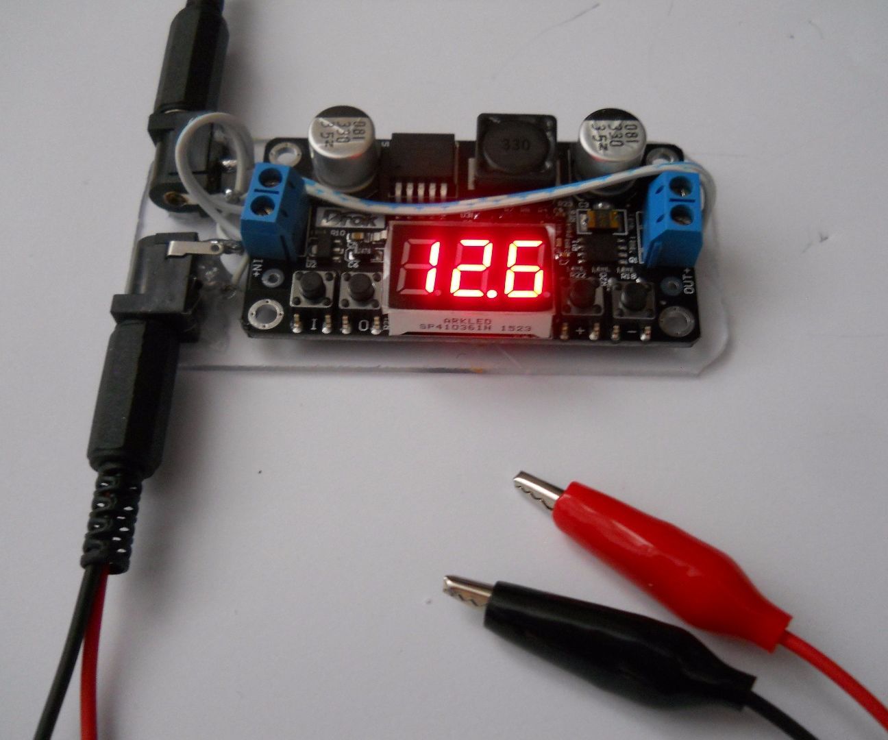 $8 diy variable digital power supply DIY Project DIY Project Image