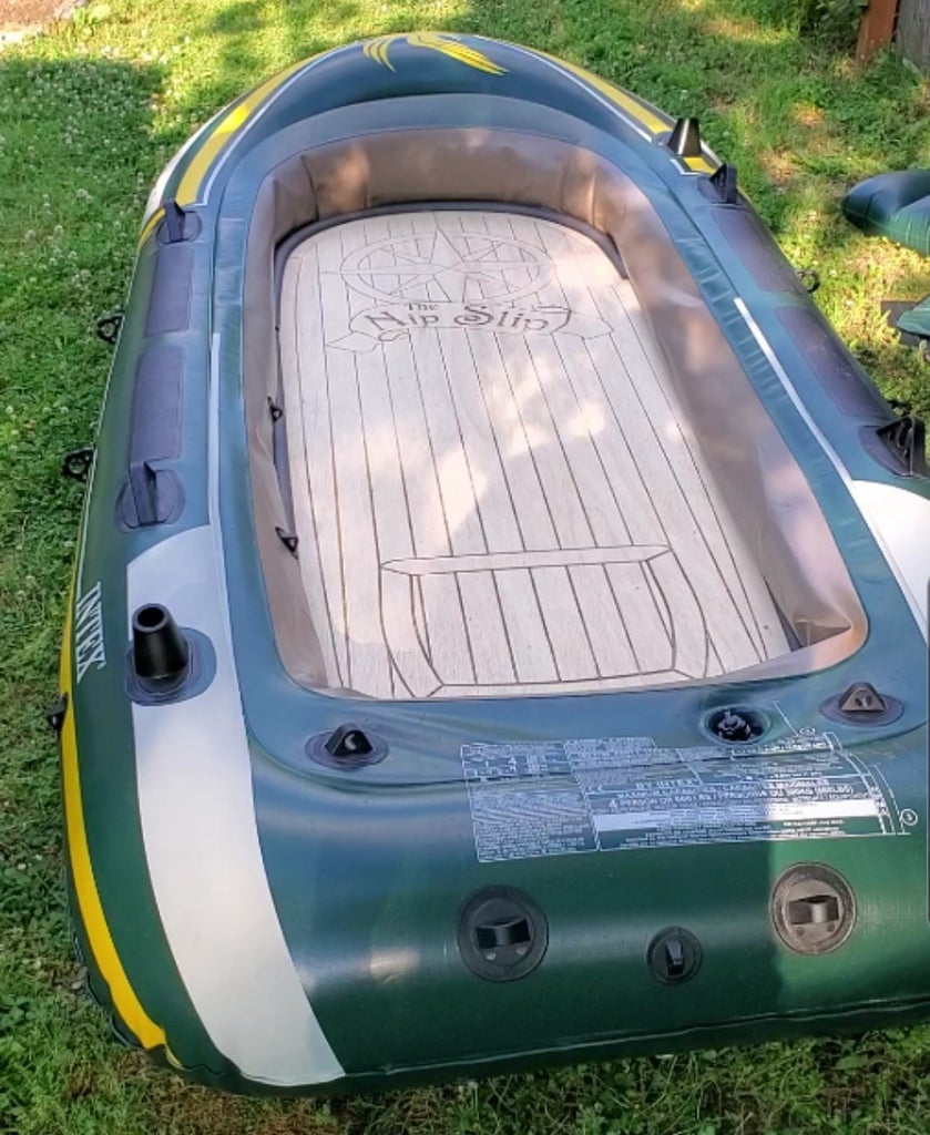 Wooden Floor For A Seahawk 4 Fishing Raft 6 Steps Instructables