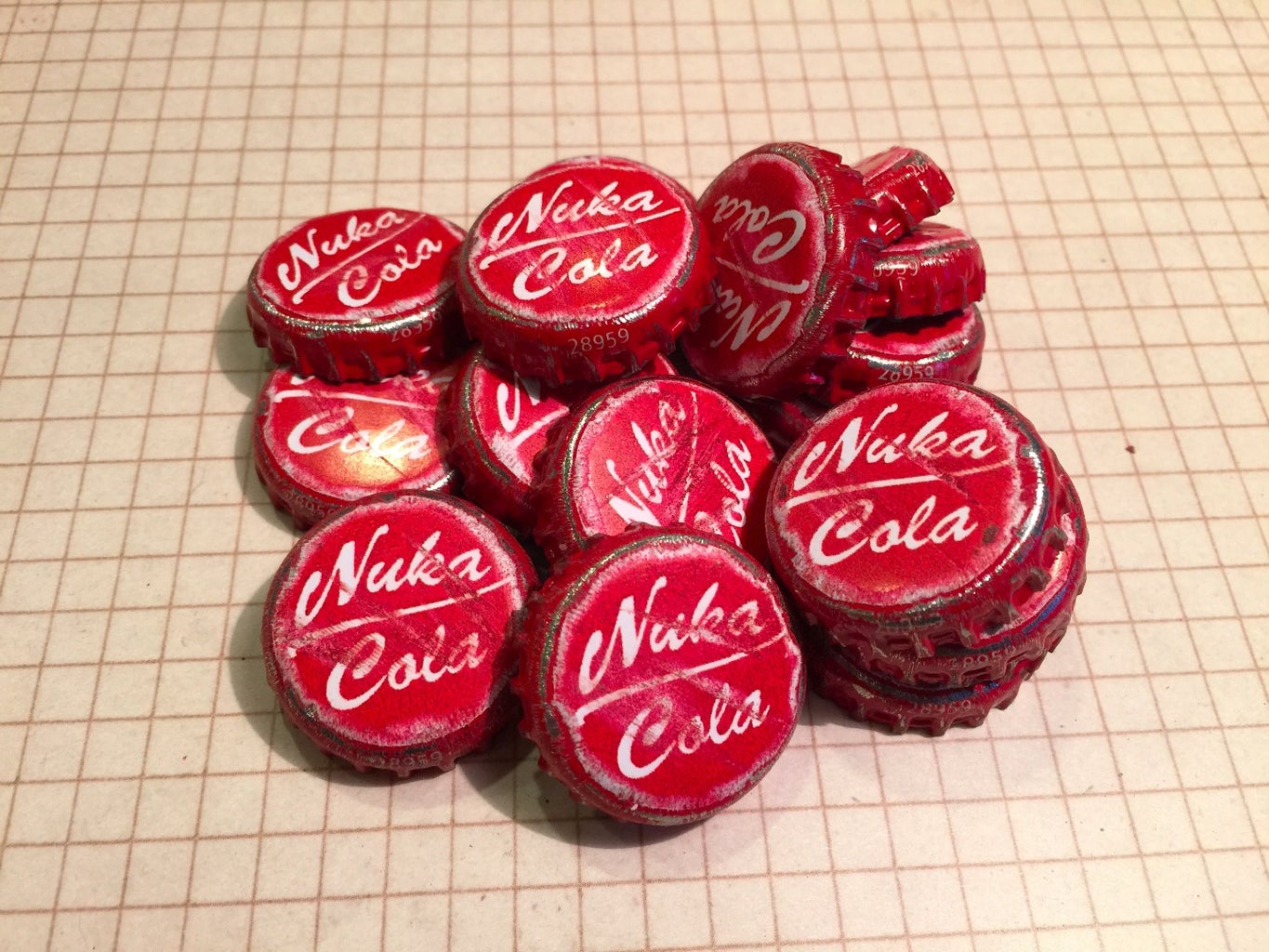 Fallout 4 Nuka Cola Caps : 5 Steps (with Pictures ...