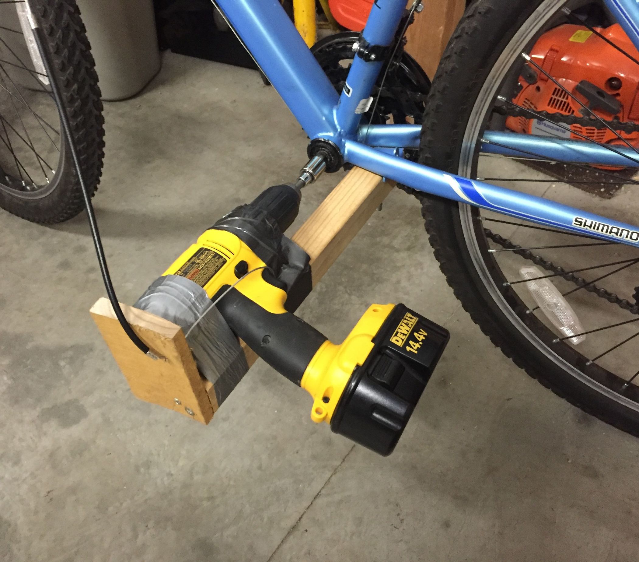 DIY DRILL BIKE 5 Steps (with Pictures) Instructables