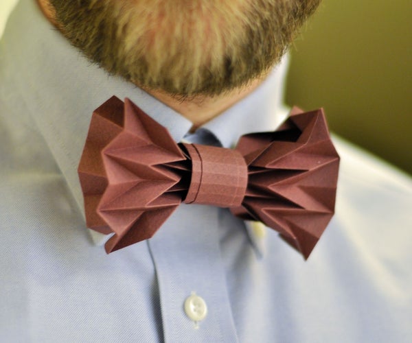 Origami Paper Bowtie