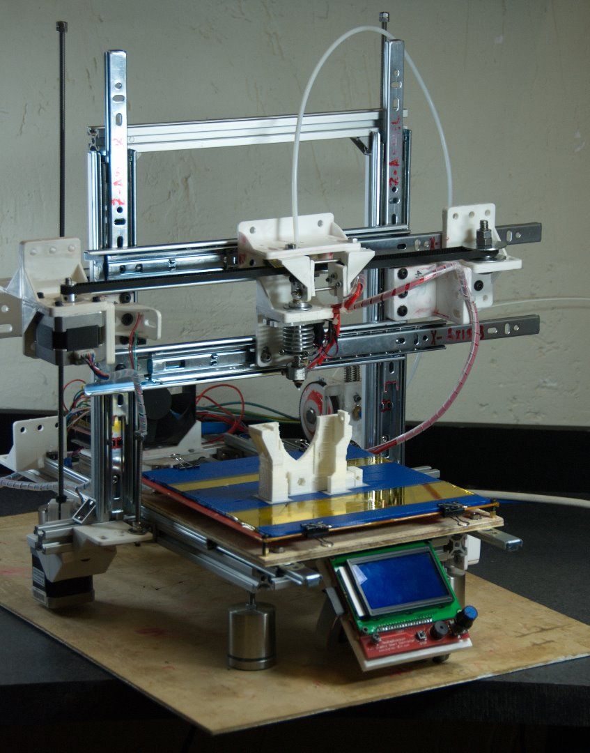 A Low Cost 3D Printer With Basic Tools 
