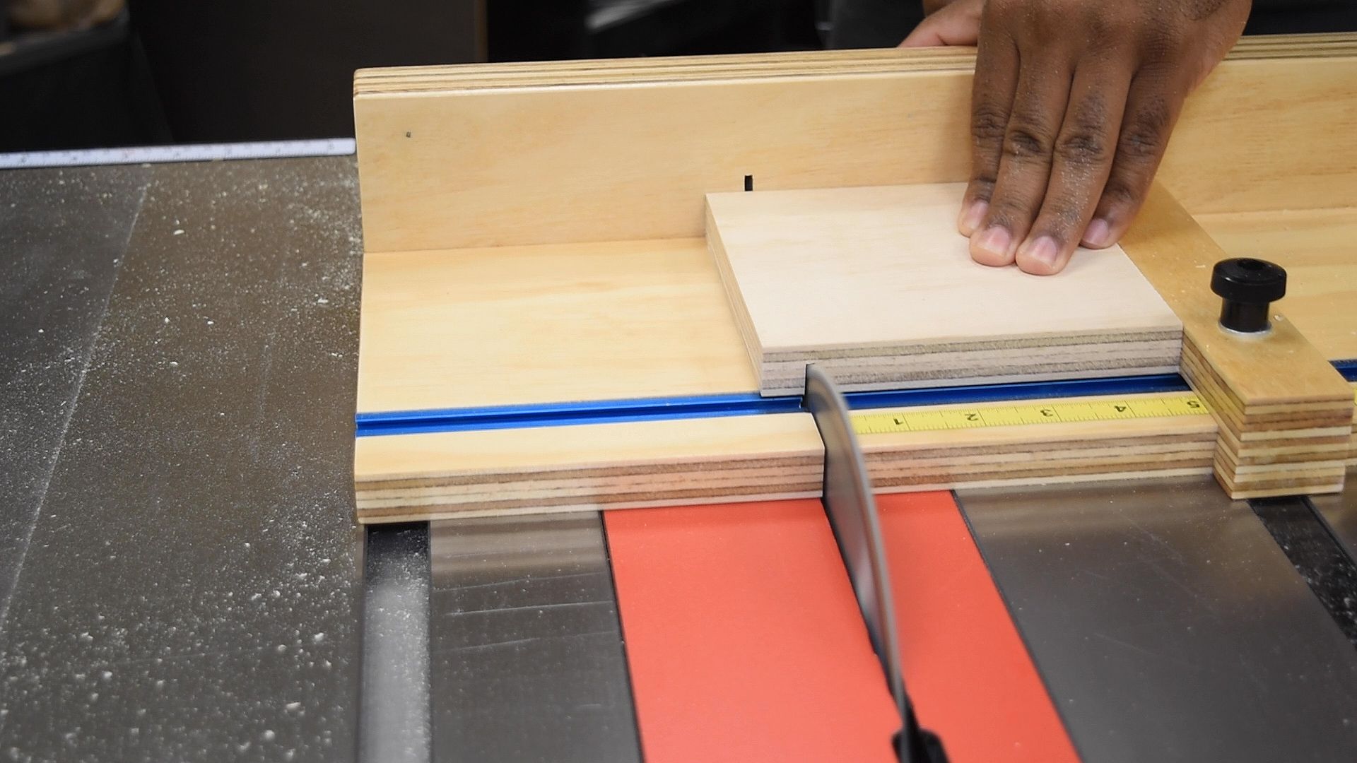 Mini Table Saw Crosscut Sled 11 Steps (with Pictures) Instructables