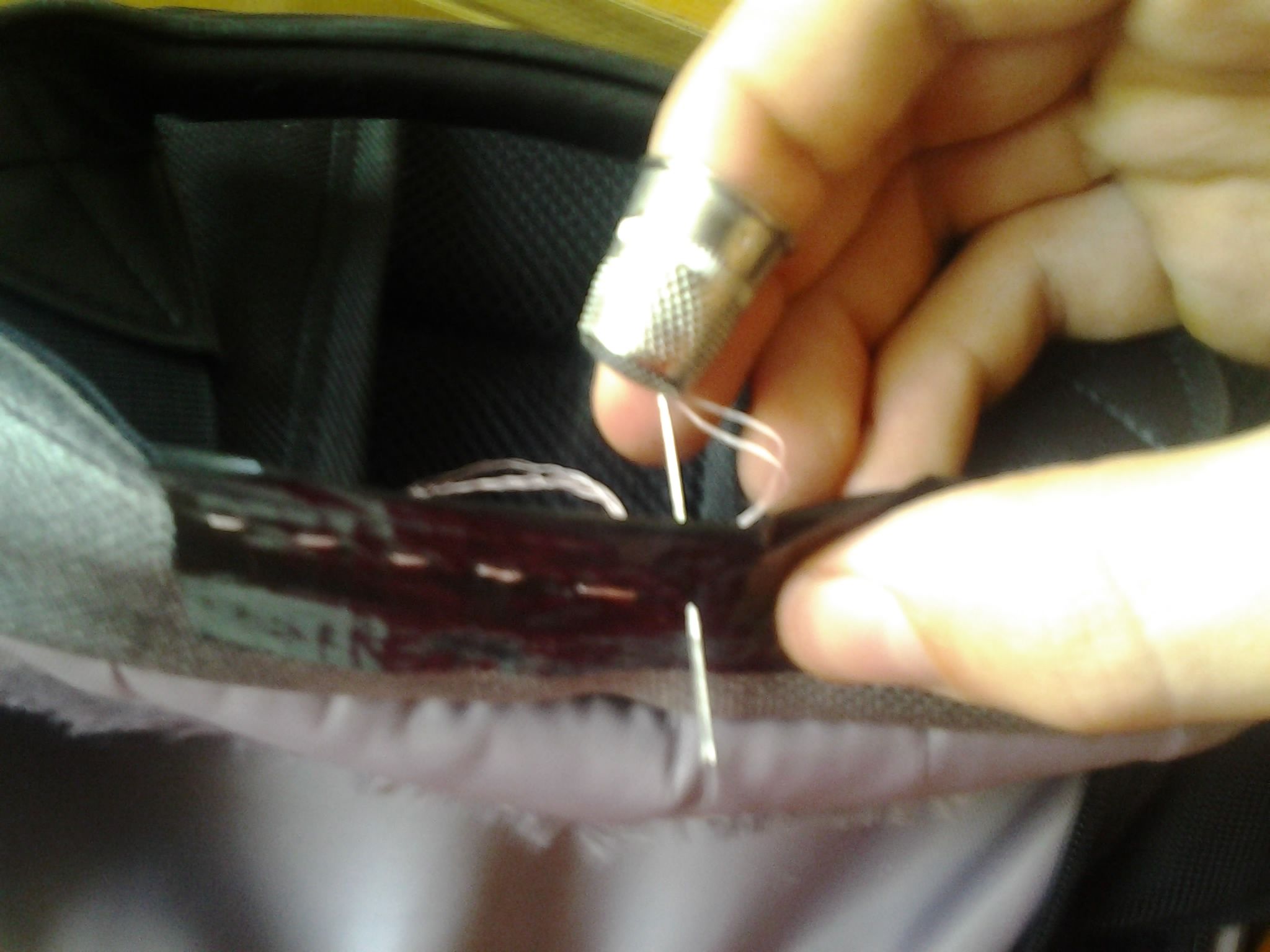 Fix Your Ripped Backpack and Other Stuff Made of Fabric 5 Steps