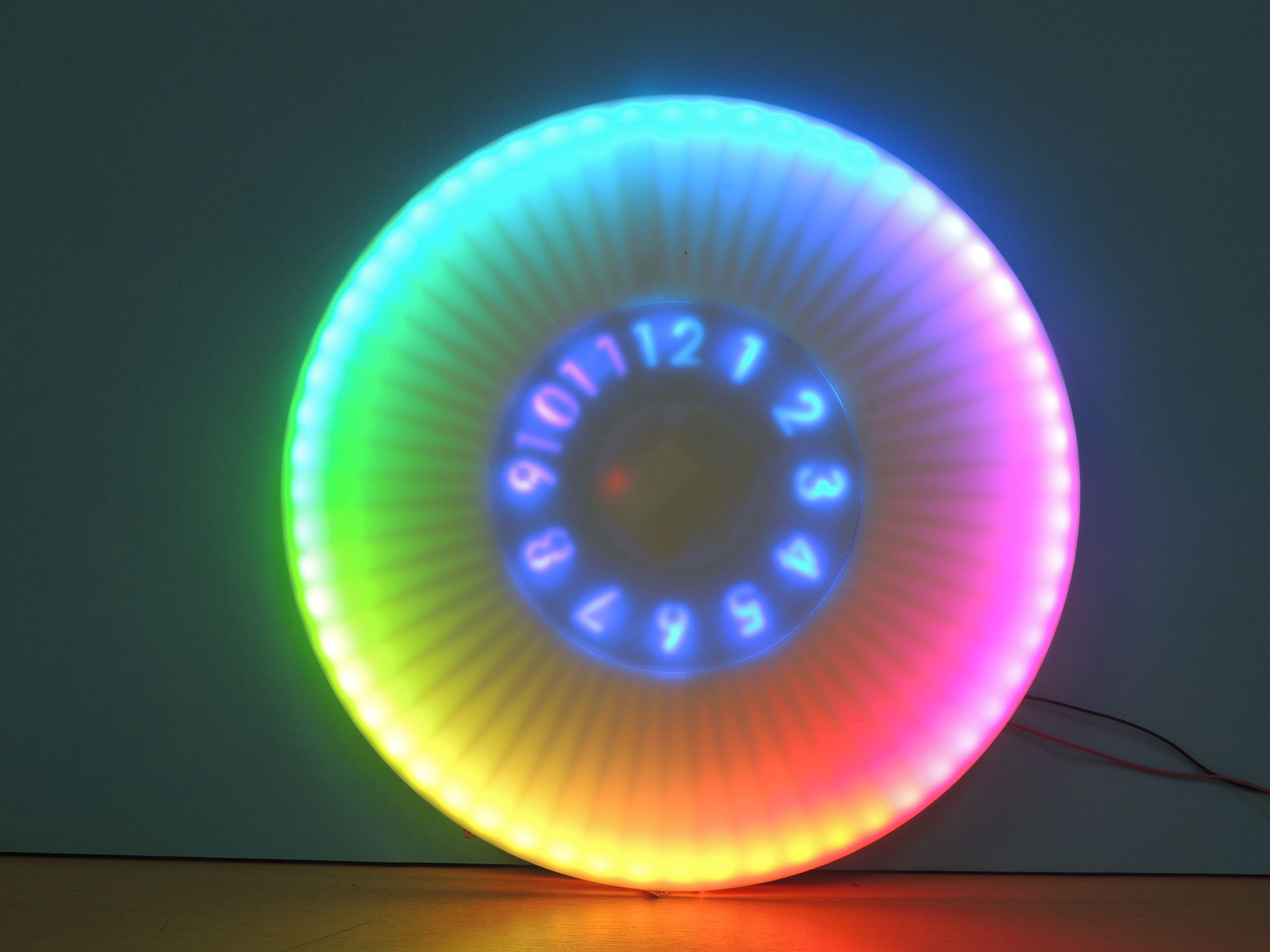 ANIMATED RGB WALL CLOCK 10 Steps (with Pictures) Instructables
