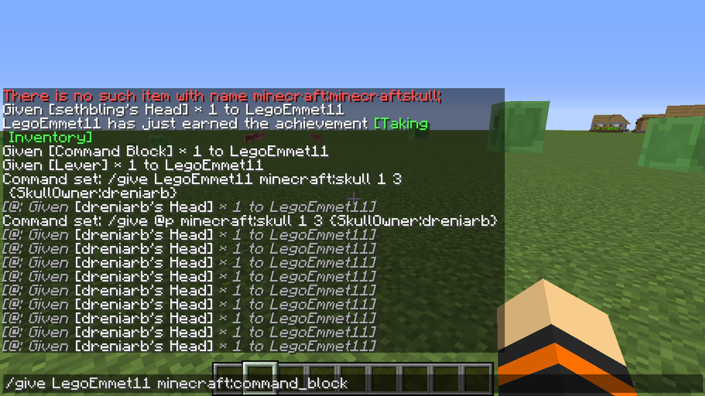 How To Get Someone Else S Head In Minecraft 4 Steps Instructables