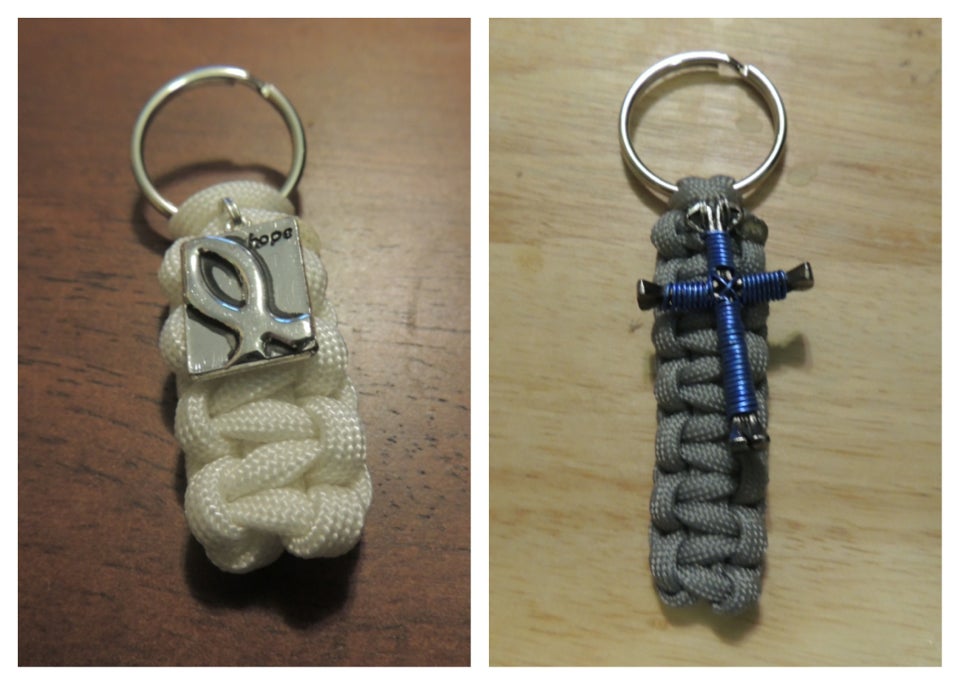 Paracord Key Fob With Charm 3 Steps Instructables