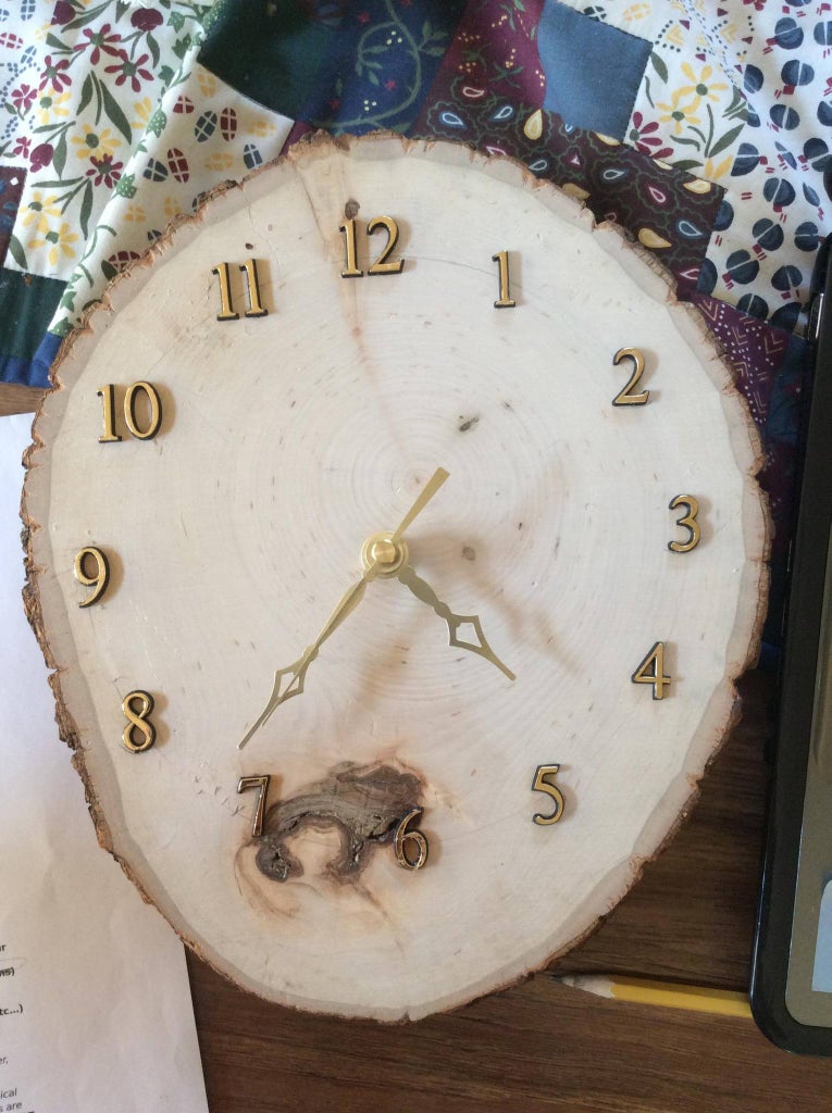 How to Make a Wood Clock 17 Steps (with Pictures) Instructables