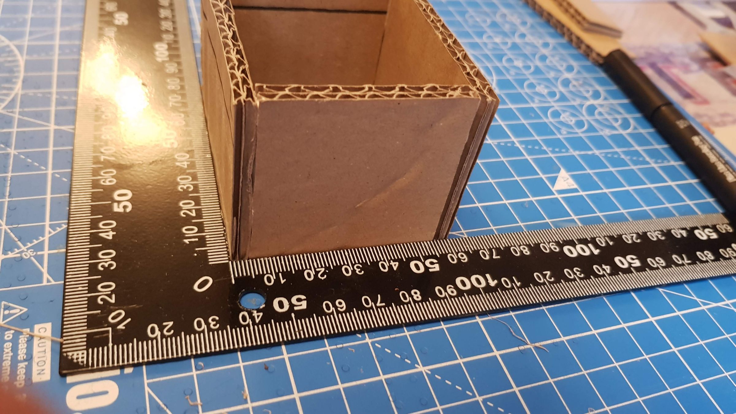 Making a Wooden Box Out of Cardboard 5 Steps (with Pictures
