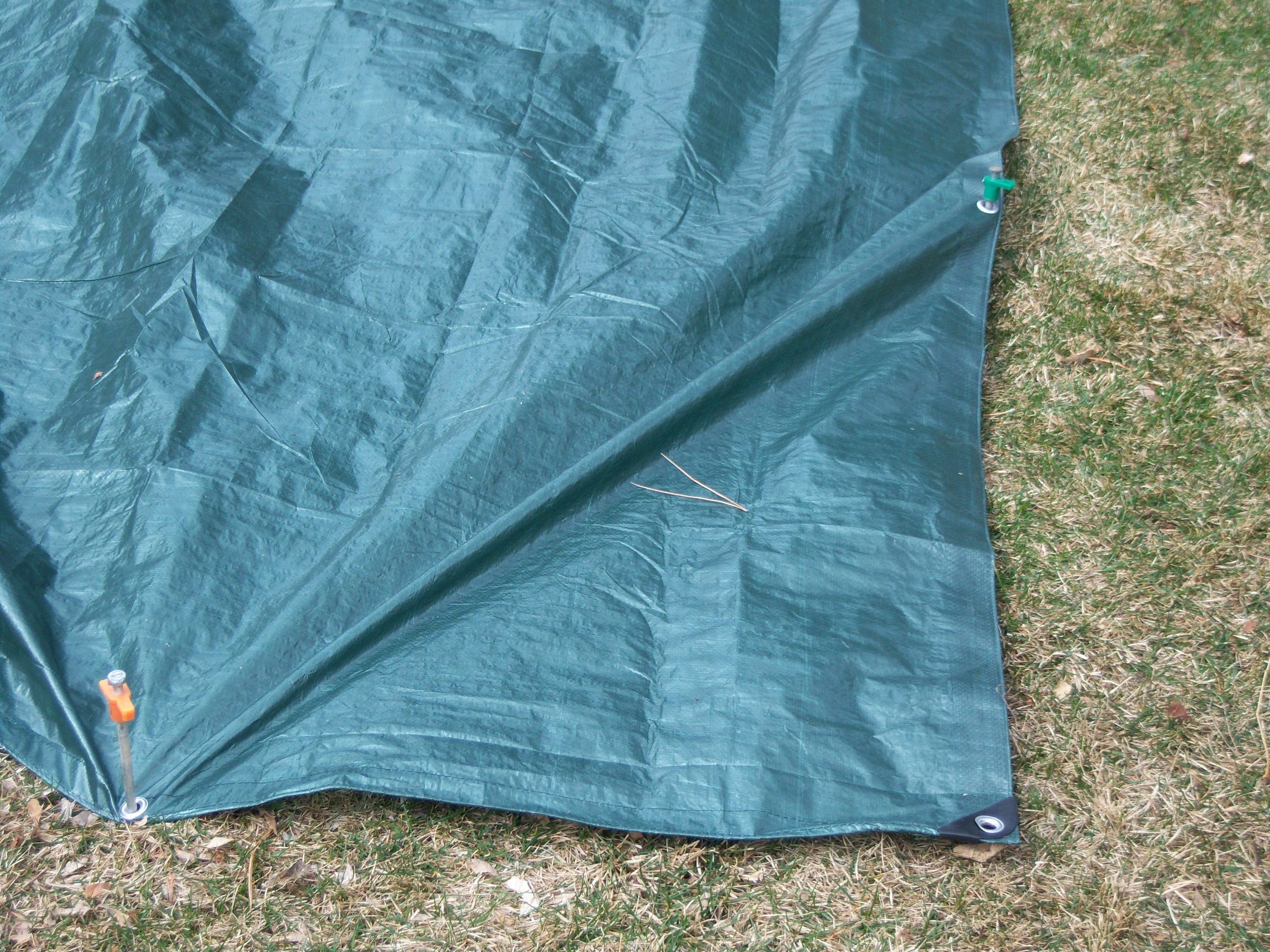 The Ultimate Tarp Survival Shelter/Backpacking Tent 6 Steps (with