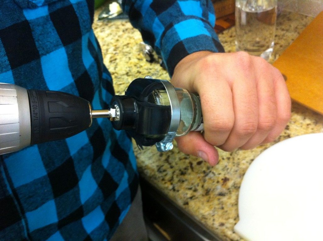 Diy Electric Pepper Grinder Cordless Drill To Pepper Shaker Adapter 6 Steps Instructables