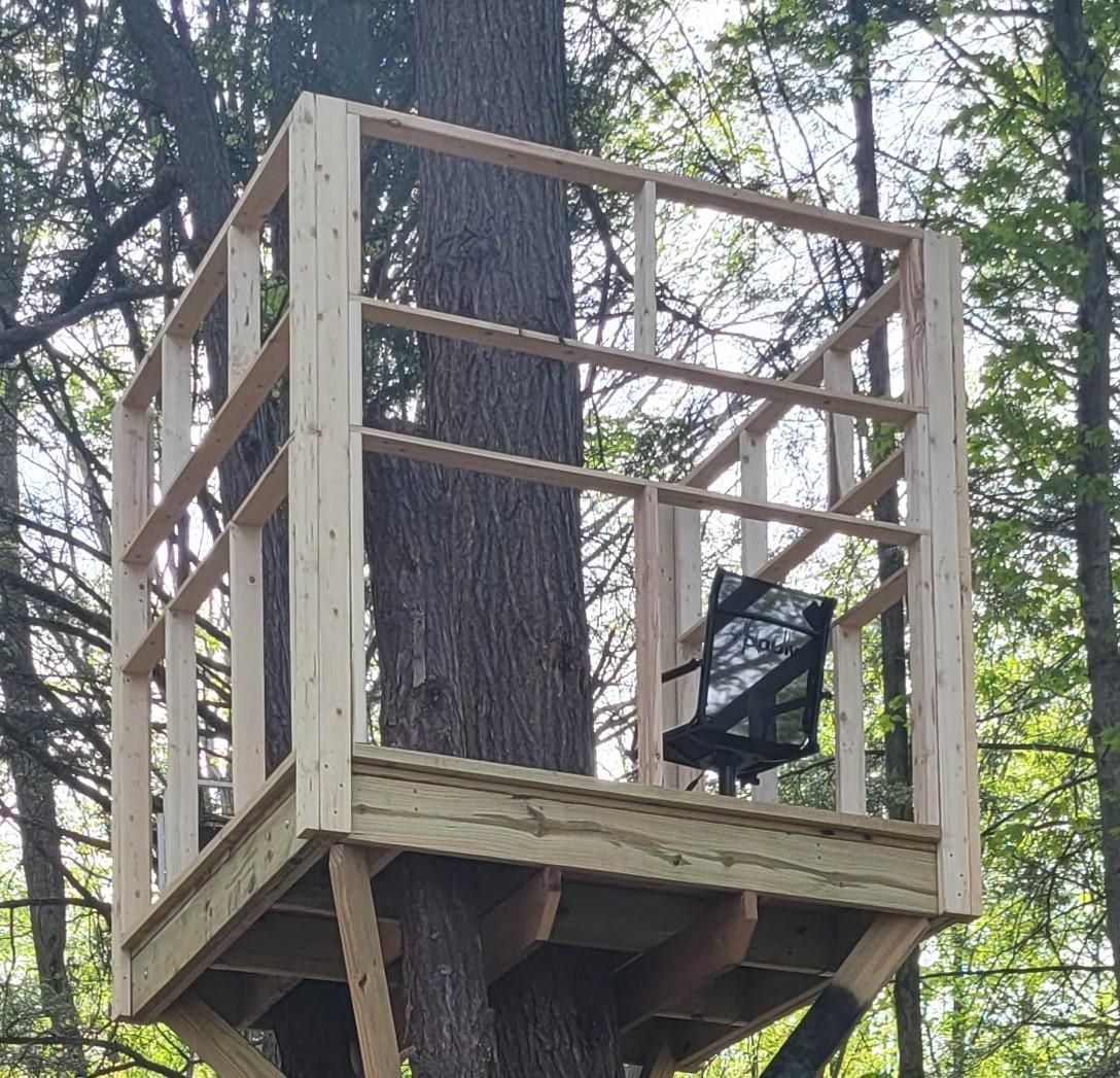 Tree Stand Blind 12 Steps (with Pictures) Instructables