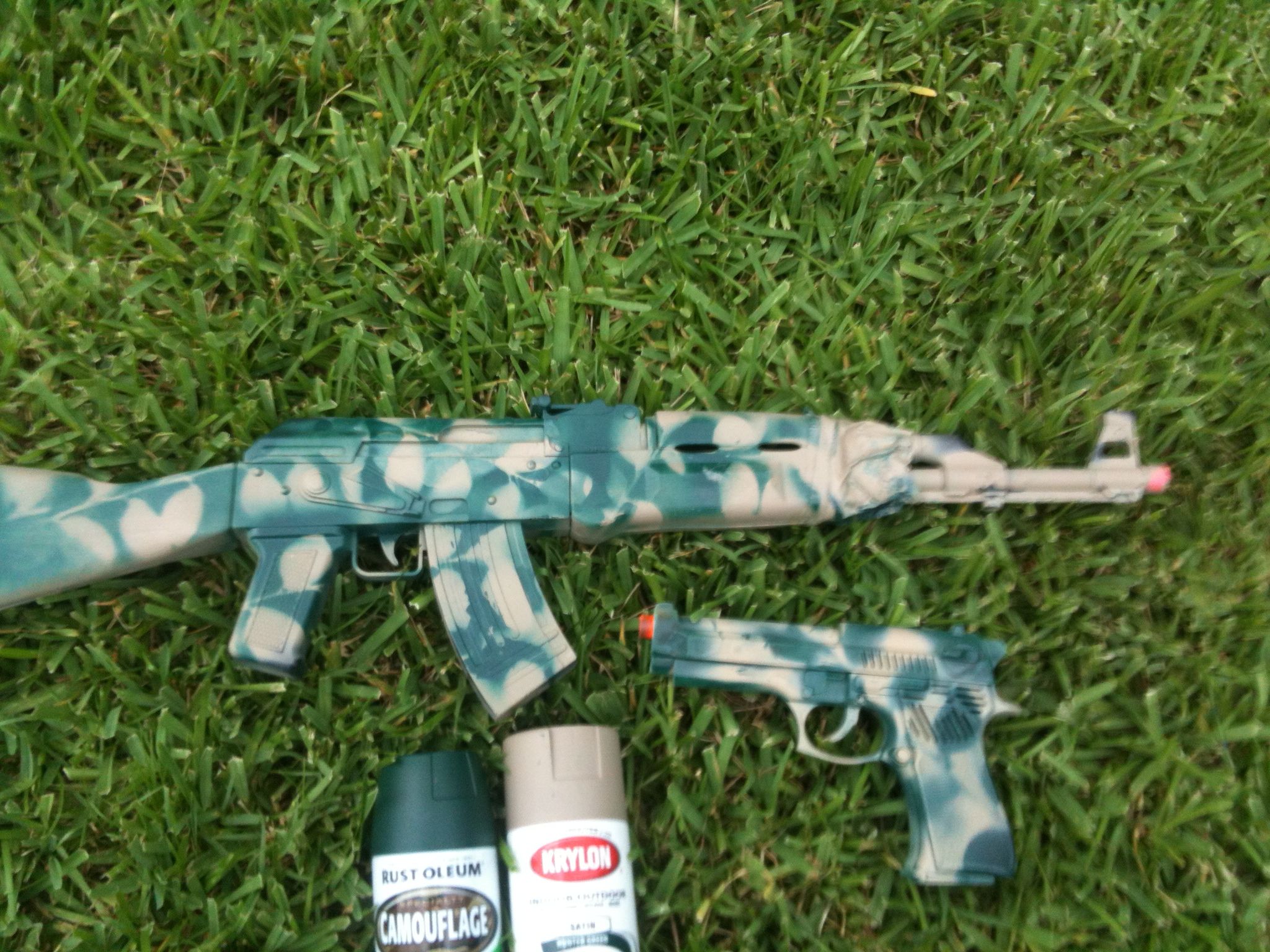 Gun Camo for Airsoft and Toys 6 Steps Instructables