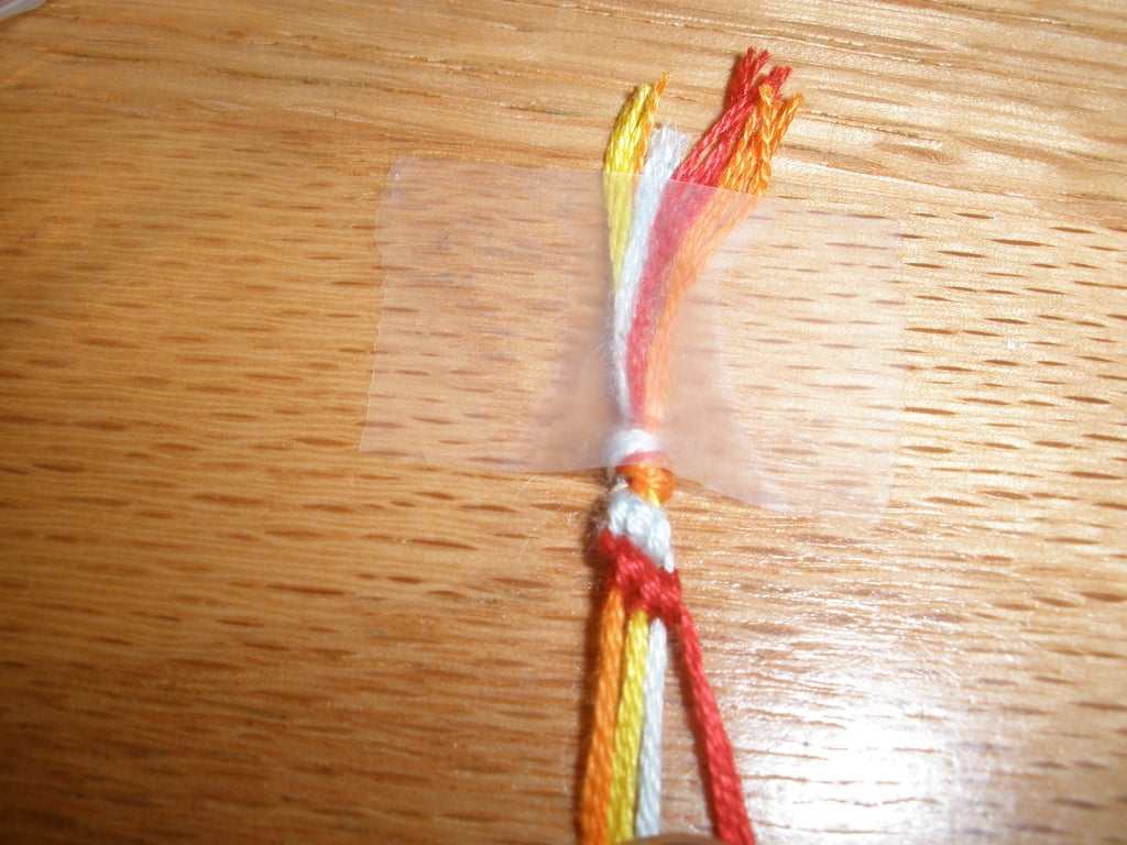 Candy Stripe Friendship Bracelet 5 Steps Instructables Candy Stripe Friendship Bracelet 5 Steps Instructables