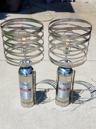 Vintage Fire Extinguisher Lamps 6 Steps With Pictures Instructables Vintage Fire Extinguisher Lamps 6, Fire Extinguisher Lamp Shade