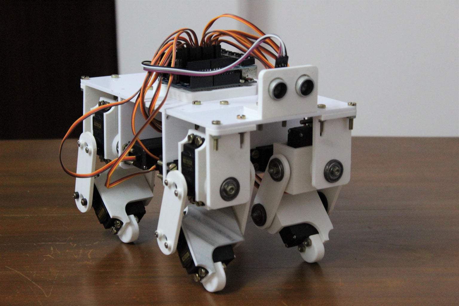 3D Printed Arduino Powered Quadruped Robot : 13 Steps (with Pictures ...