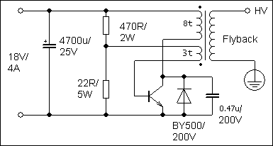 Super Simple Powerful Flyback Driver : 4 Steps - Instructables