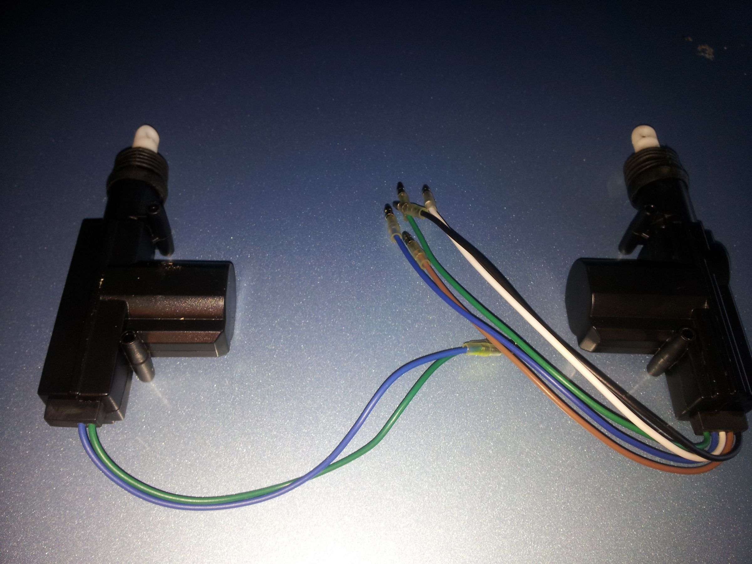 Hyundai Getz, Aftermarked Remote Controlled Central Lock 4 Steps