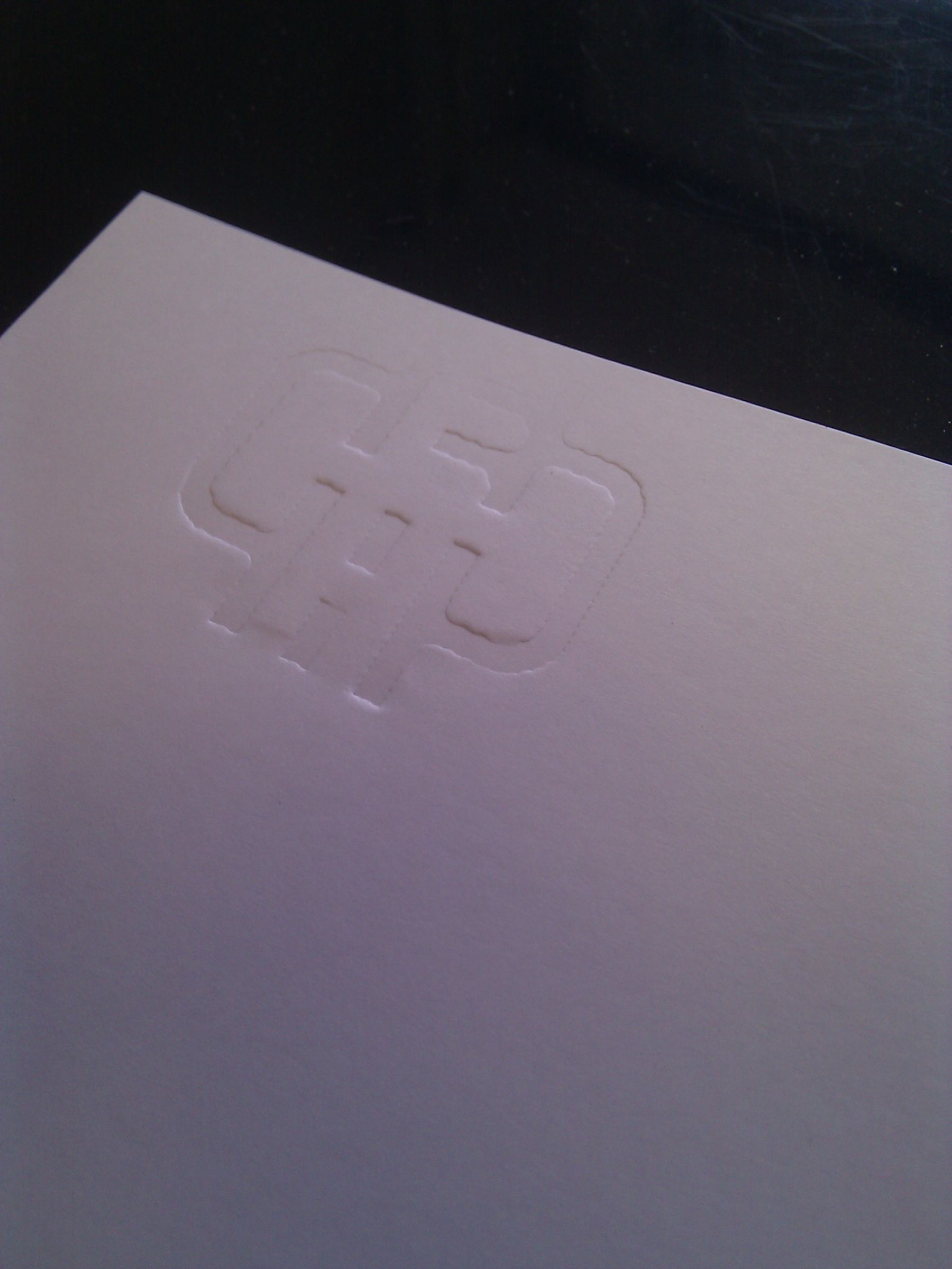 Debossing (embossing / Letterpress) 5 Steps (with Pictures