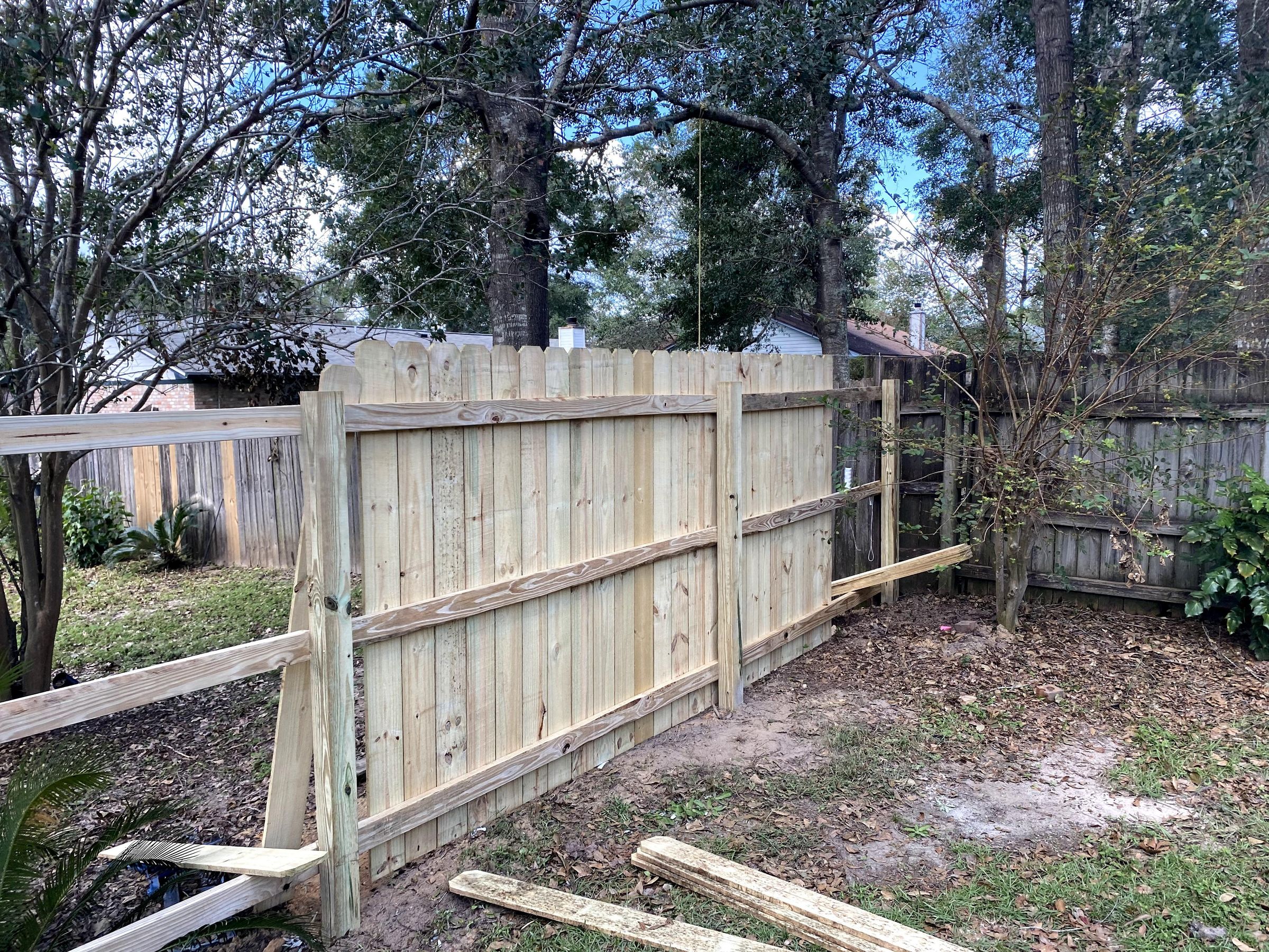 Build a DogEar Fence From Scratch 5 Steps (with Pictures) Instructables