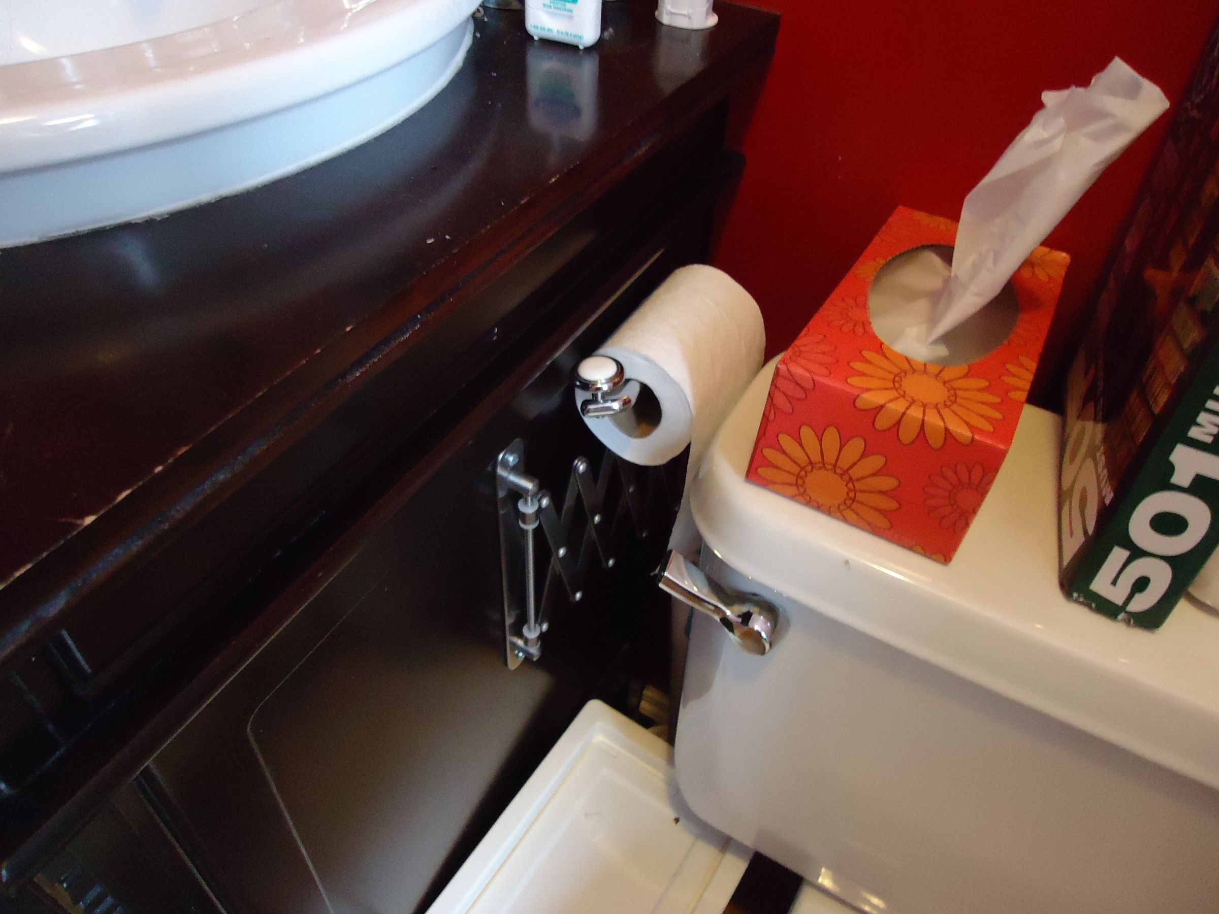 Modified "GoGo Gadget" Ikea Toilet Paper Holder 5 Steps Instructables