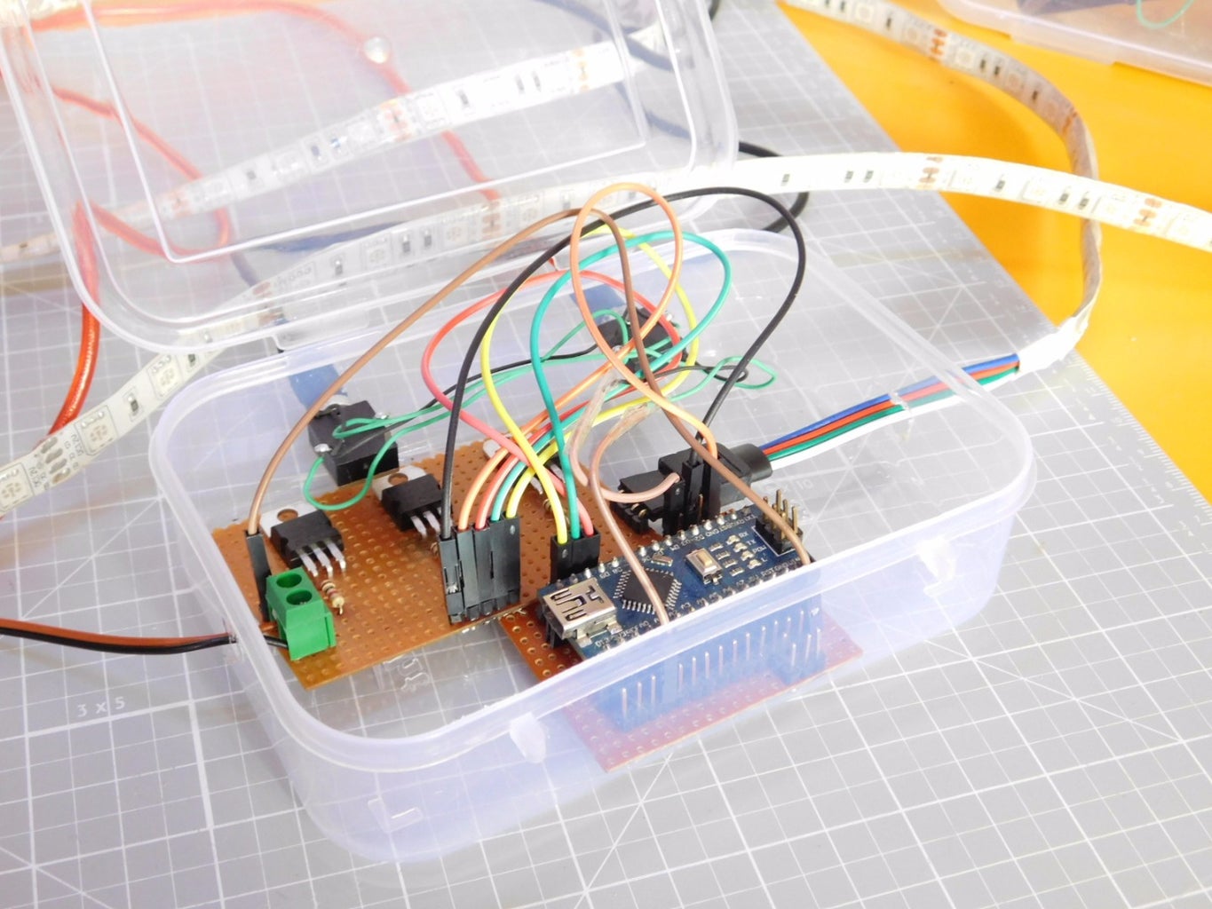 Music Reactive Multicolor LED Lights : 11 Steps (with Pictures ...