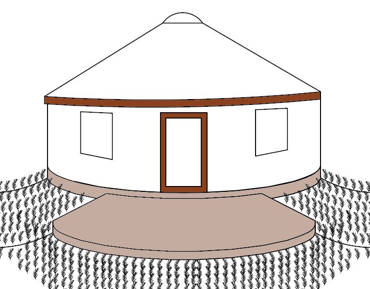 Insulated Earthbag Foundations for Yurts