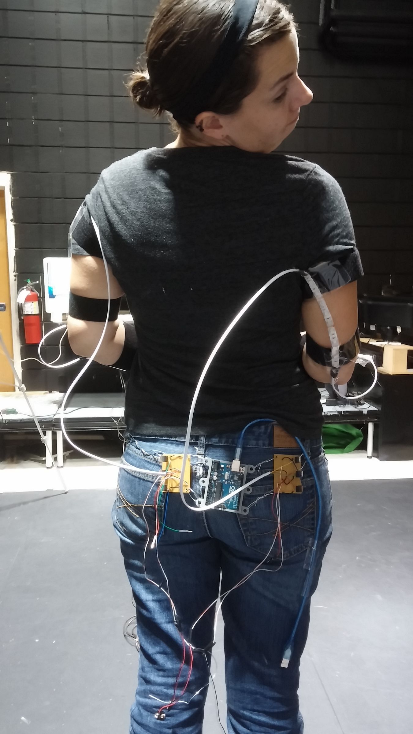 Motion Controlled RGB Led Suit Using Xbox 360 Kinect, Max MSP and
