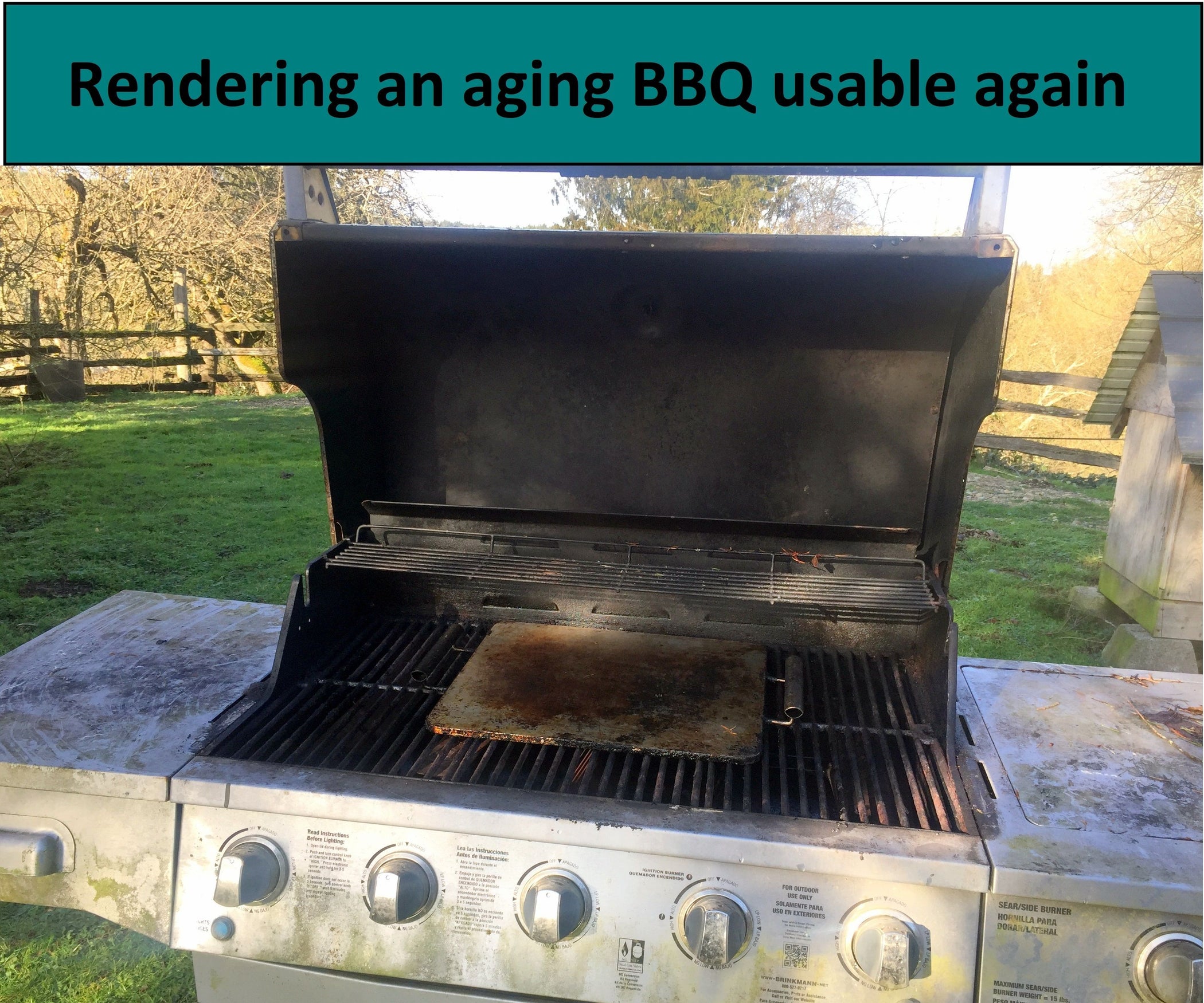 BBQ Fix 5 Steps (with Pictures) Instructables