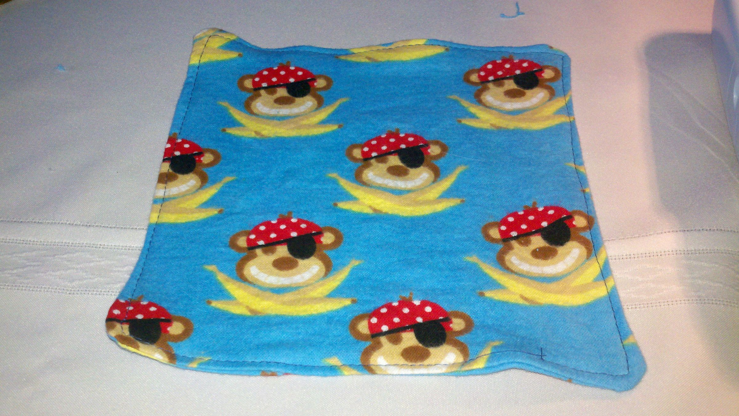 Warm Flannel Crib Sheets and Bonus Burp Rags 7 Steps Instructables