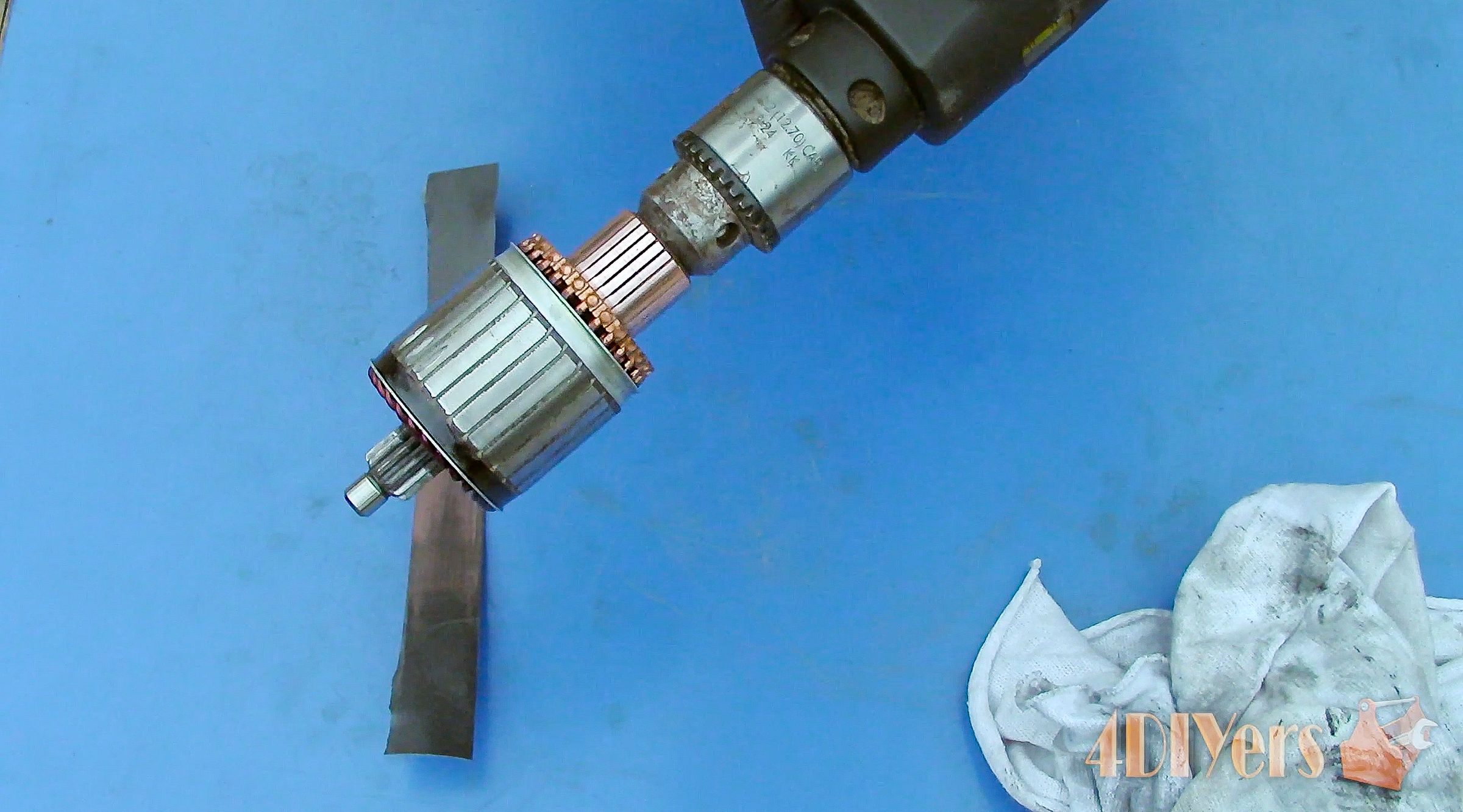 How to Clean the Commutator of an Armature 4 Steps Instructables