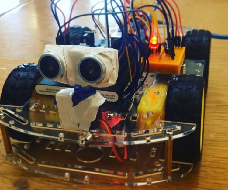 DIY guide for ALFRED: Sensor Based 4WD Vehicle with step-by-step instructions