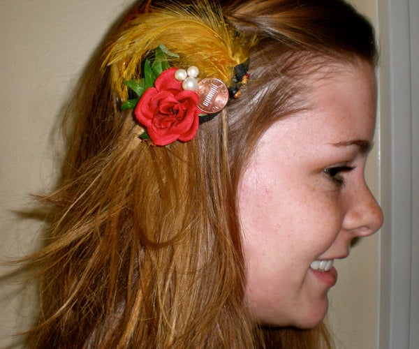 How to Make Decorative Hair Barrettes