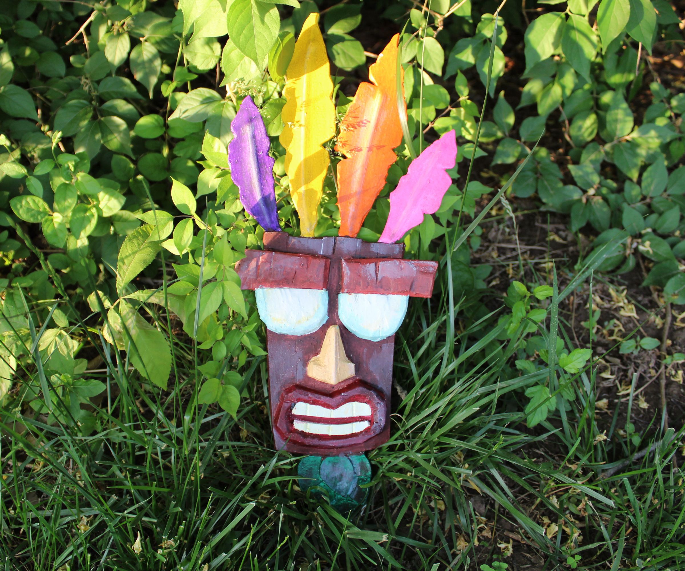 aku aku mask from crash bandicoot DIY Project DIY Project Image