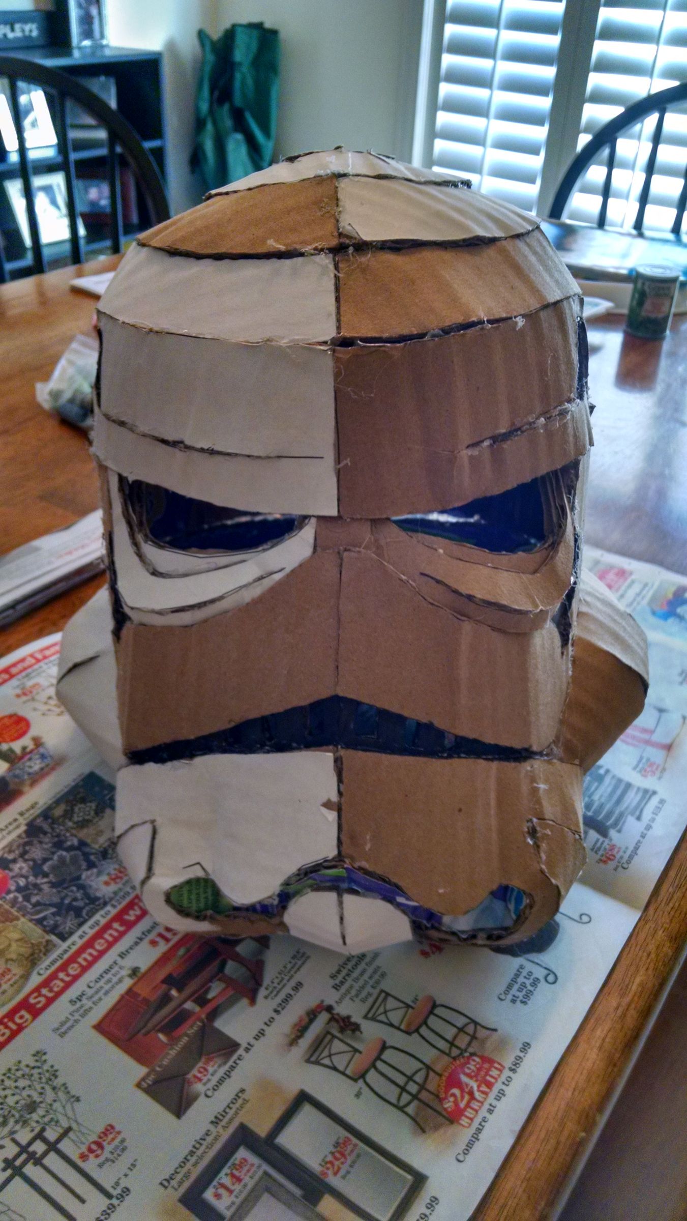 Starwars Stormtrooper Helmet Using Eva Foam 6 Steps (with Pictures