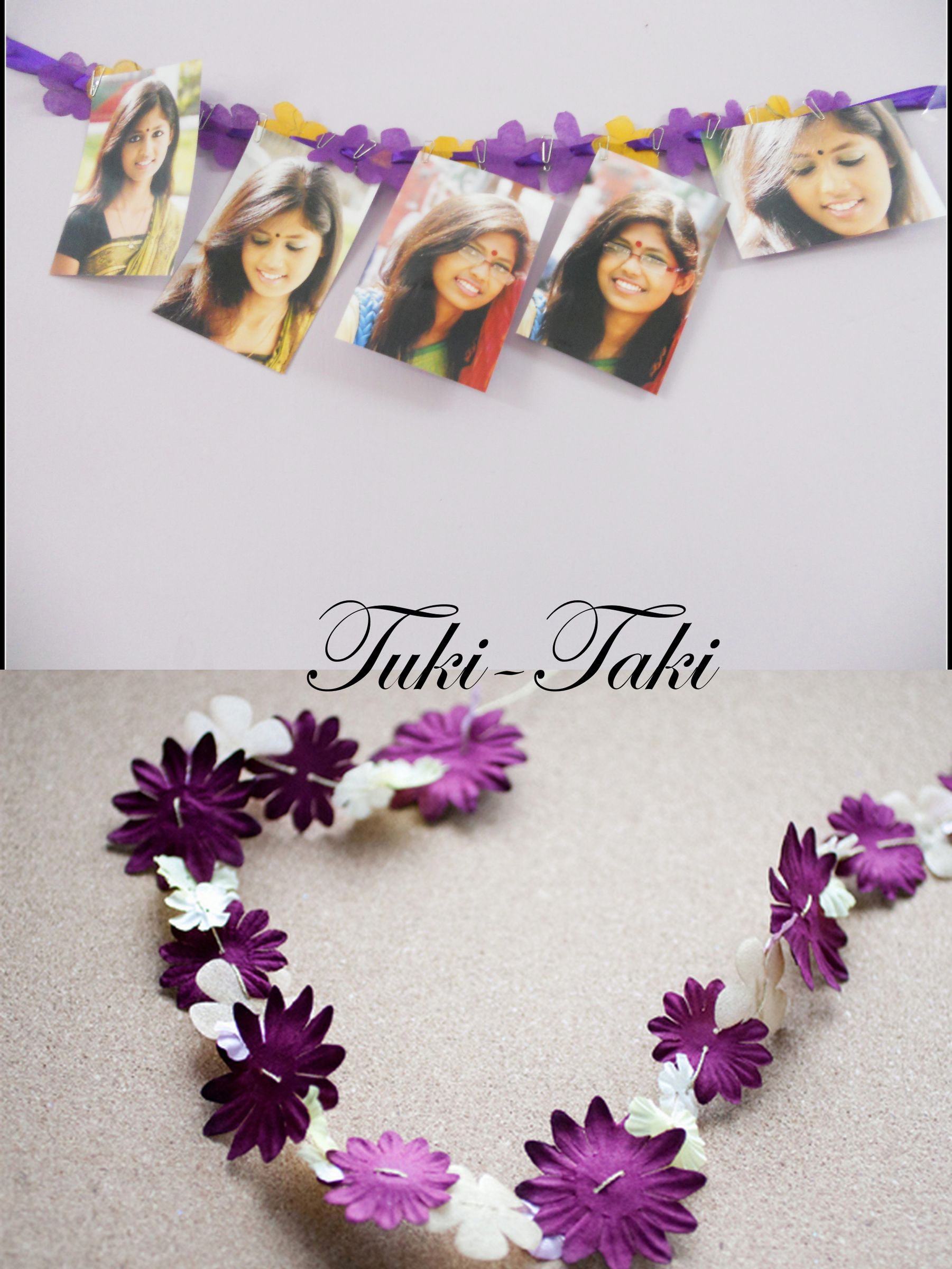 Purple Flower Garland : 4 Steps (with Pictures) - Instructables