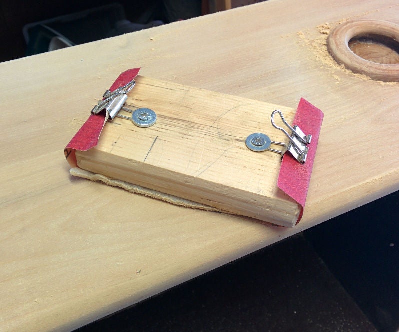 Quick and Easy Sanding Block 4 Steps Instructables