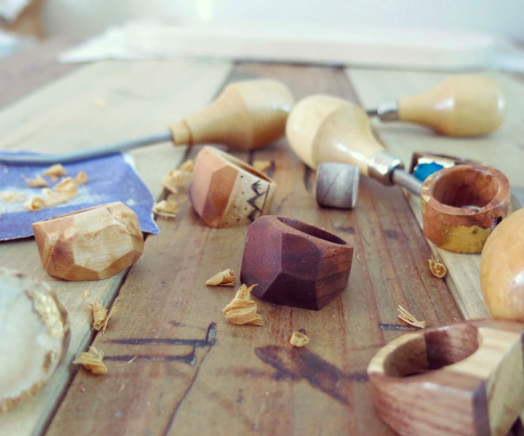 Make a Chunky Wooden Ring