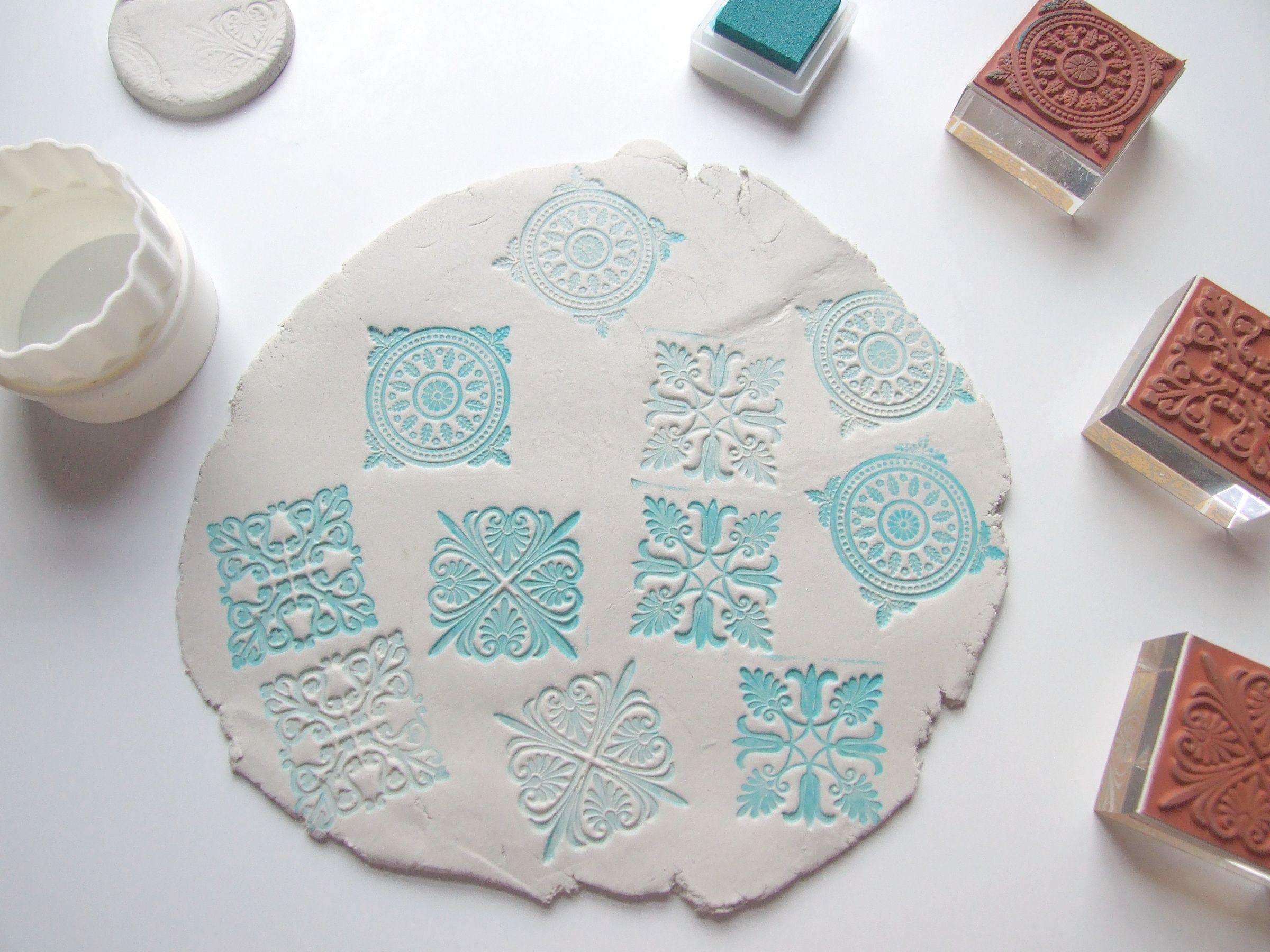 Stamped Clay 5 Steps Instructables