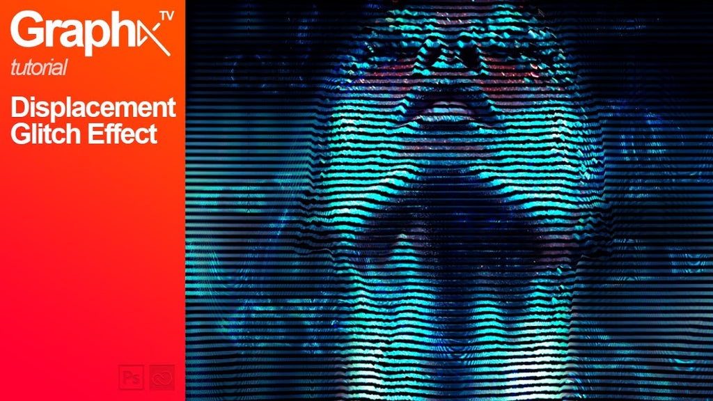 how to create a displacement glitch