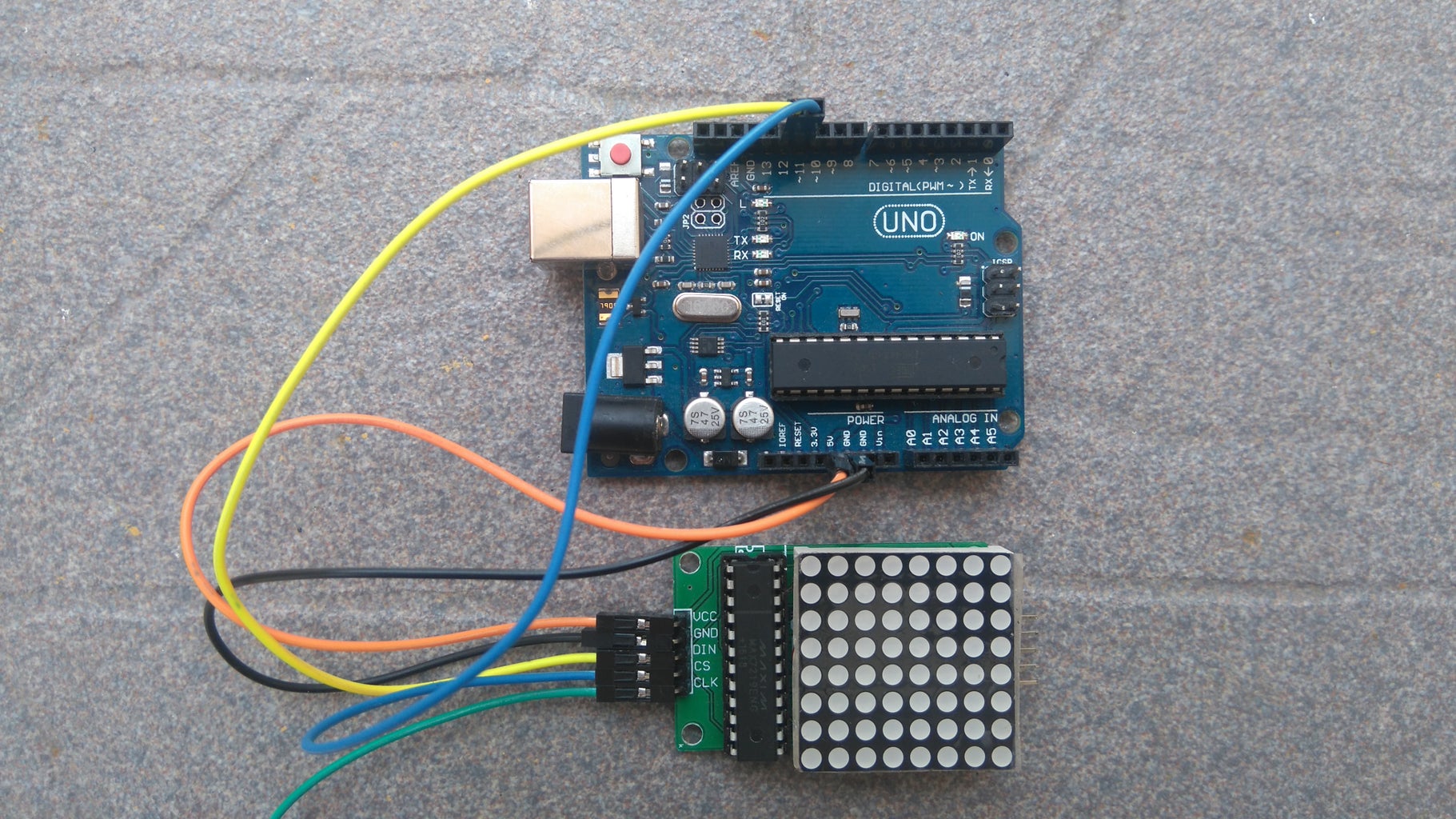 Arduino Led Matrix Connection With Utsource : 9 Steps (with Pictures ...