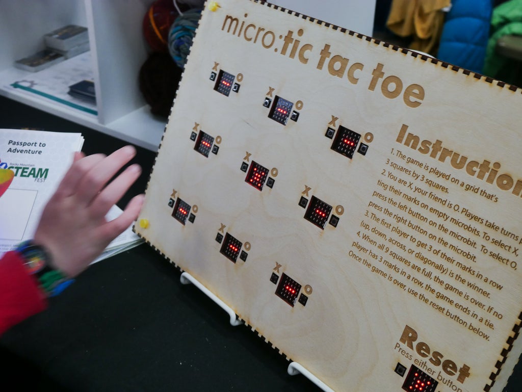 Microbit Tic Tac Toe Game 4 Steps With Pictures Instructables Microbit Tic Tac Toe Game 4 Steps With Pictures Instructables