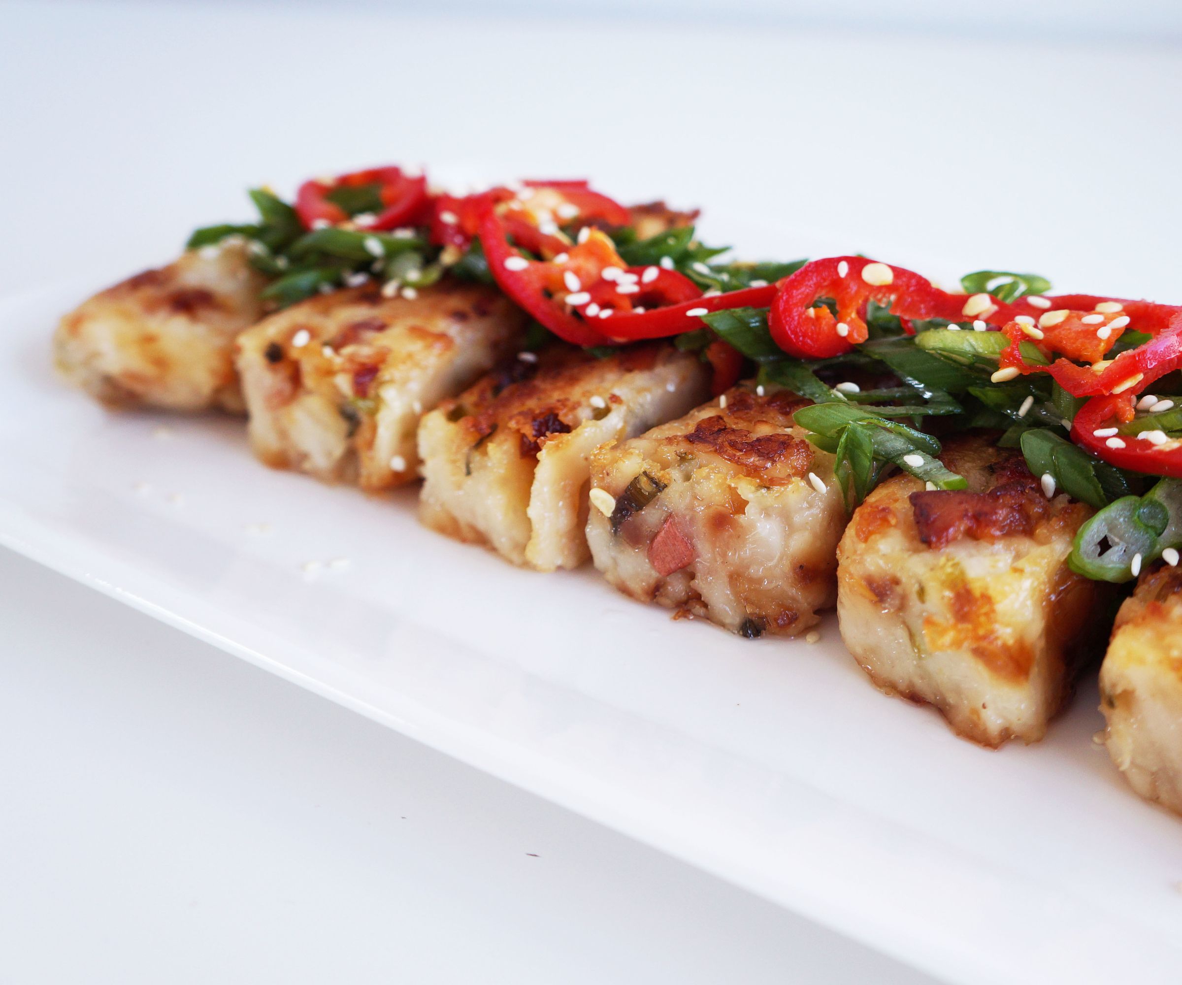 Chinese Radish Cake (Lo Bak Go) Gluten-Free