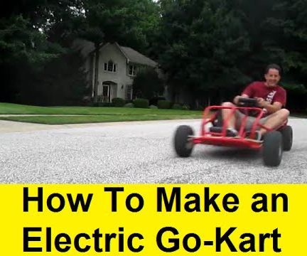 DIY guide for How To Make an Electric Go-Kart with step-by-step instructions