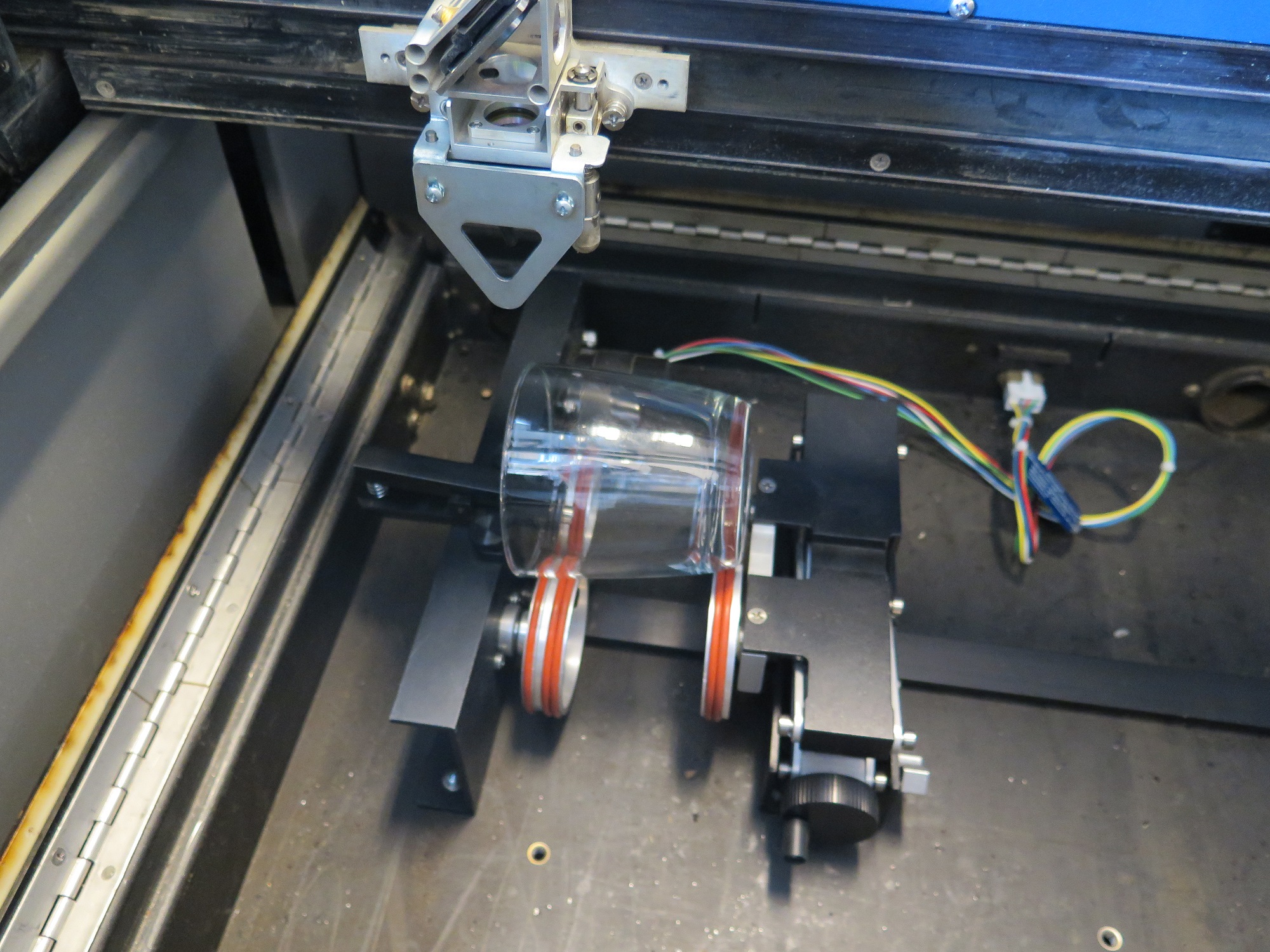Pier 9 Guide Rotary Attachment for Epilog Laser Cutter 10 Steps (with Pictures) Instructables