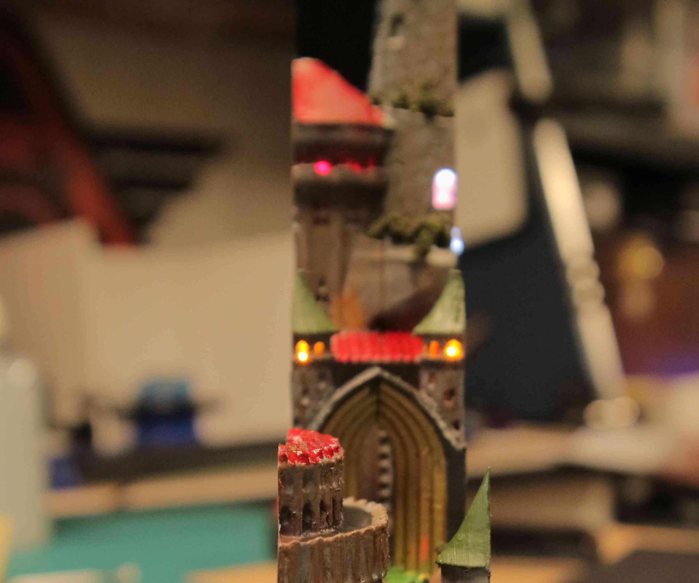 How I Made an Illuminated Booknook